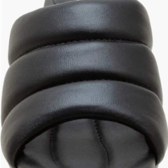 🔥 Lisa Vicky VERY-V Black Block Heel Sandals – Size 10 – Bold, Sleek & NIB - Picture 5 of 8